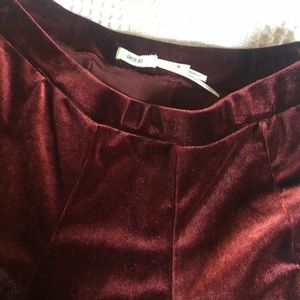 Urban Outfitters Skirts - Urban Outfitters red velvet skirt Urban Outfitters Skirts - Urban Outfitters red velvet skirt